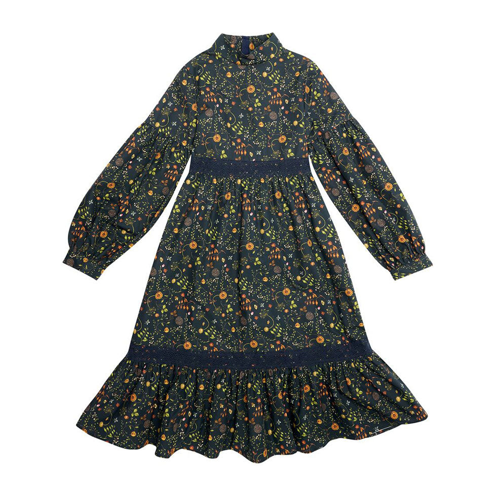 The Middle Daughter Winter Botanical One Fell Swoop Dress