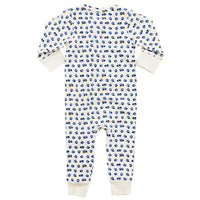 Pink Chicken Mini Blueberries Organic Romper