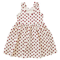 Pink Chicken Mini Strawberries Organic Steph Dress