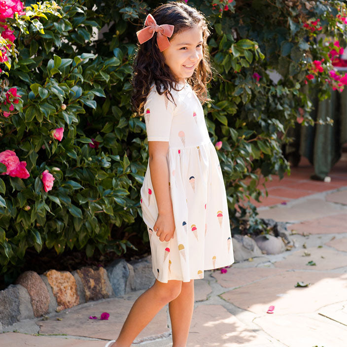 Pink Chicken Ice Cream Organic Steph Dress
