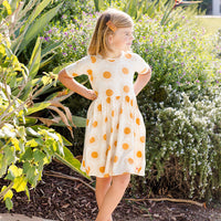 Pink Chicken Inca Gold Suns Organic Steph Dress