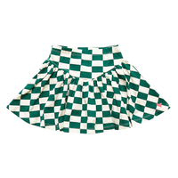 Pink Chicken Alexis Skirt - Evergreen Check