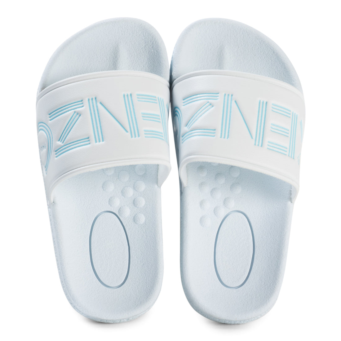 Kenzo White KENZO Slides