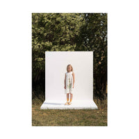 The New Society Off White Cerisier Embroidered Linen Dress