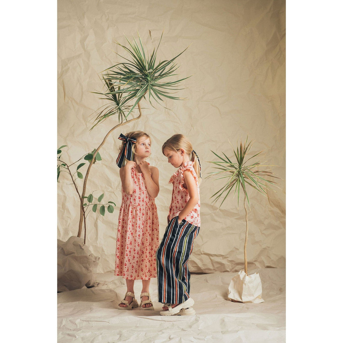 Paade Mode dresses Paade Mode Pink Floral Viola Dress