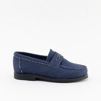 Papanatas shoes Papanatas Marine Linen Penny Loafers