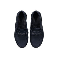 Papanatas shoes Papanatas Marine Linen Penny Loafers