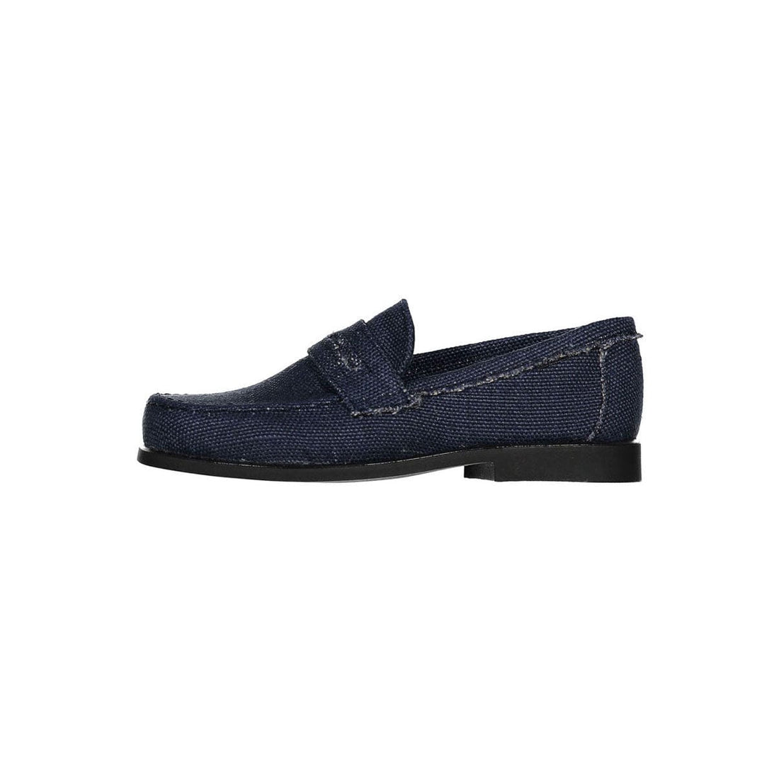 Papanatas shoes Papanatas Marine Linen Penny Loafers