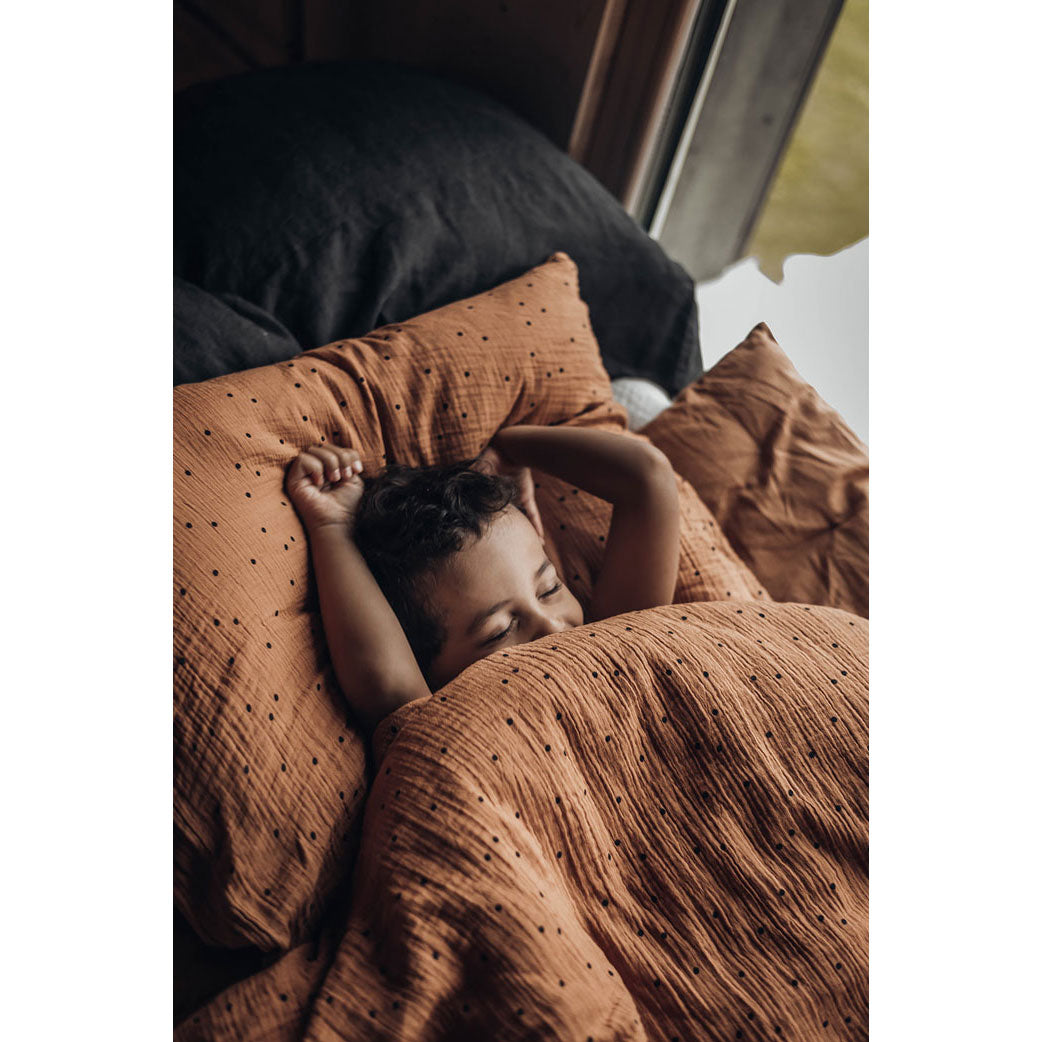 Bonjour Little Baby Bedding Set Dots Nut