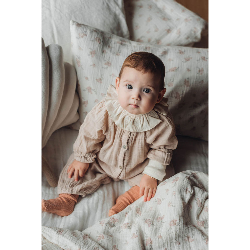 Bonjour Little Baby Bedding Set Pansies