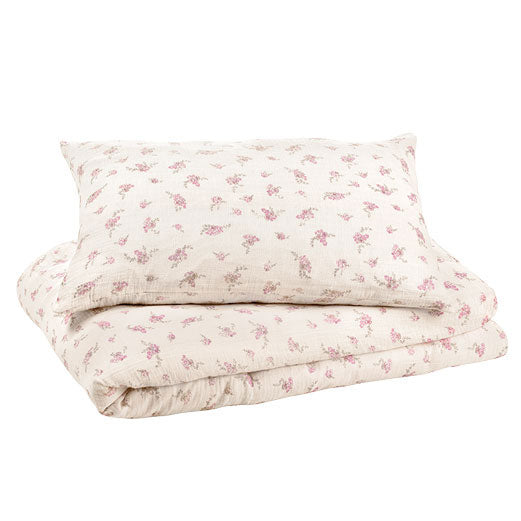 Bonjour Little Kid Bedding Set Pansies