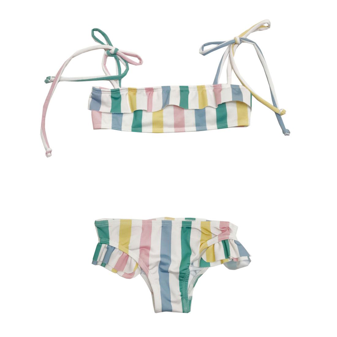 Hugo Loves Tiki Pastel Ruffled Bikini