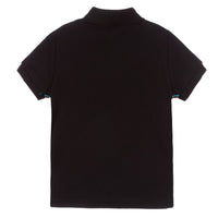 Paul Smith Junior Black Side Striped Adulo Polo