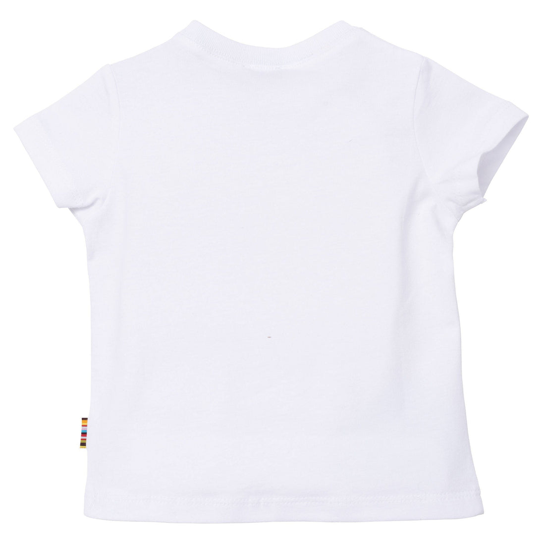 Paul Smith tees Paul Smith White Pool Zebra Baby Tee