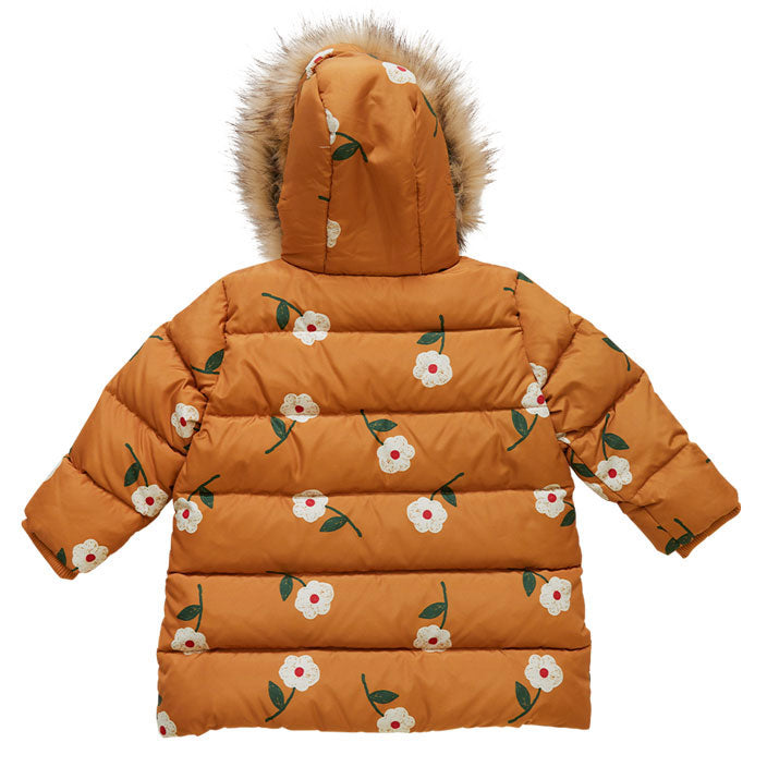 Pink Chicken Paulina Puffer - Gold Flower