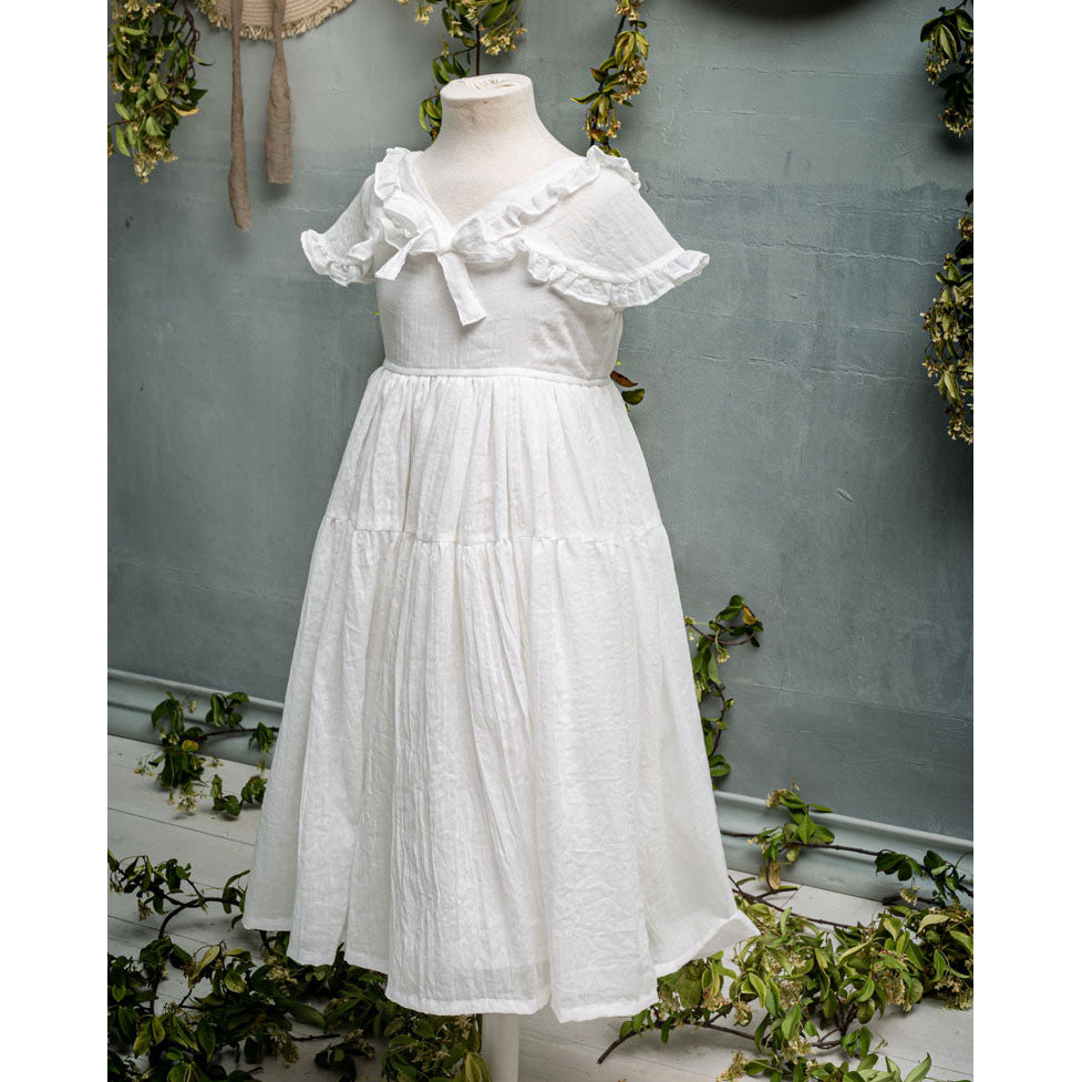 Cosmosophie White Pepa Dress