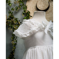 Cosmosophie White Pepa Dress