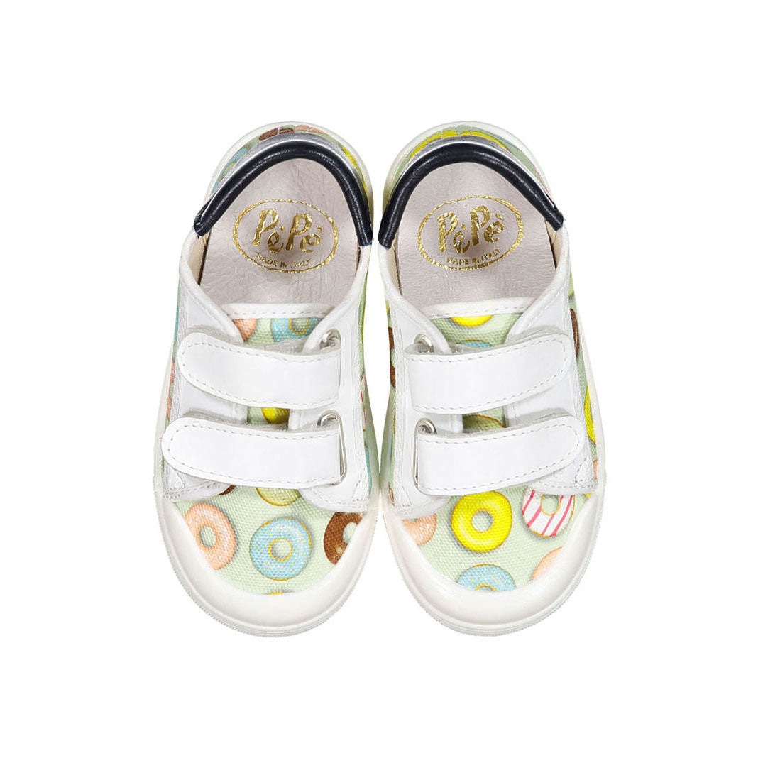 Pepe shoes Pepe Donuts Print Strap Sneakers