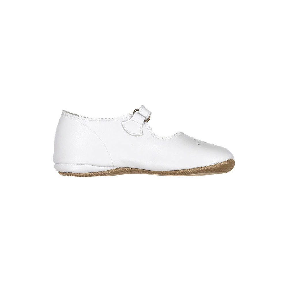 Pepe shoes Pepe White Cutout Mary Jane