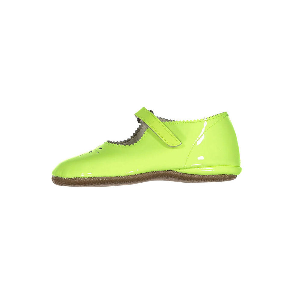 Pepe shoes Pepe Yellow Patent Cutout Mary Jane
