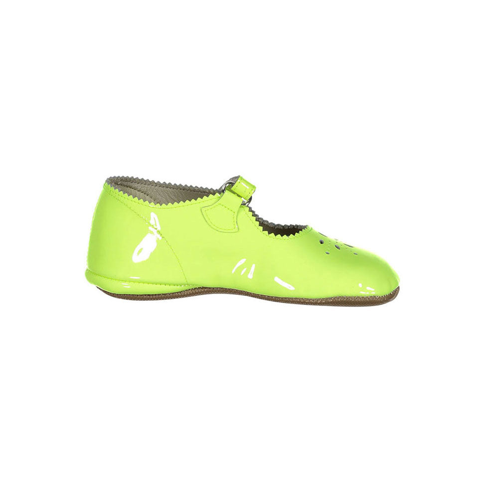 Pepe shoes Pepe Yellow Patent Cutout Mary Jane