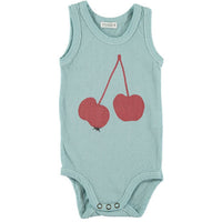 Picnik bodysuits Picnik Blue Cherry Bodysuit