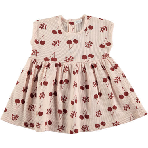 Picnik dresses Picnik Pink Cherry Elisa Baby Dress