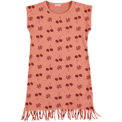 Picnik dresses Picnik Pink Cherry Fringe Adah Dress