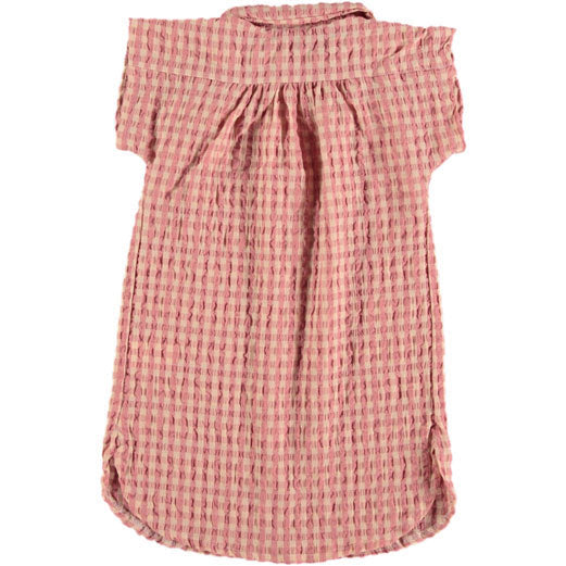 Picnik dresses Picnik Red Gingham Shirt Dress