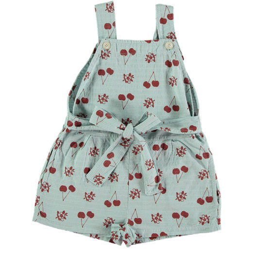 Picnik rompers Picnik Aqua Cherry Veronica Jumpsuit