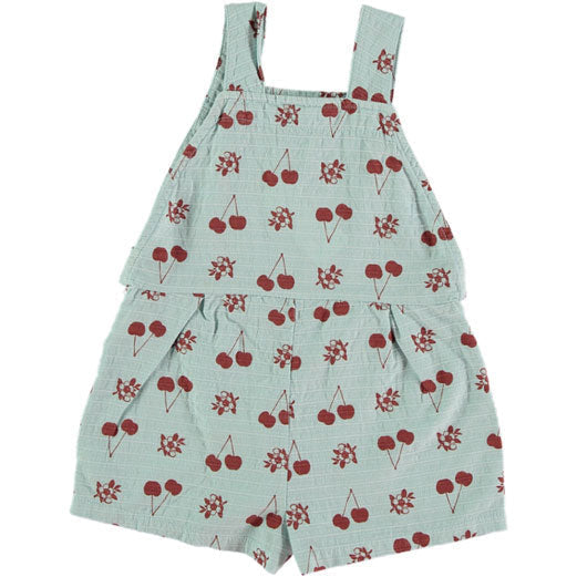Picnik rompers Picnik Aqua Cherry Veronica Jumpsuit