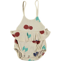 Picnik rompers Picnik Cream Butterfly Romper
