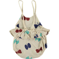 Picnik rompers Picnik Cream Butterfly Romper