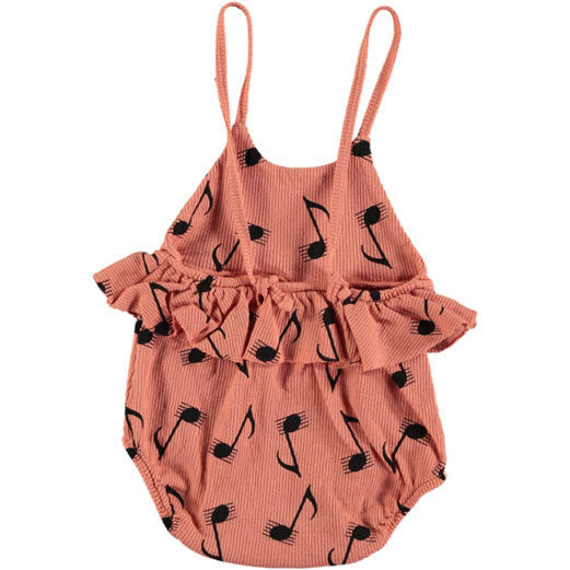 Picnik rompers Picnik Pink Music Note Romper