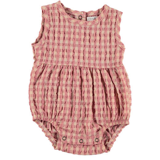 Picnik rompers Picnik Red Gingham Romper