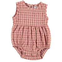 Picnik rompers Picnik Red Gingham Romper