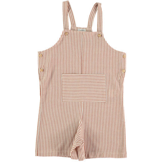 Picnik rompers Picnik Red Striped Pocket Jumpsuit