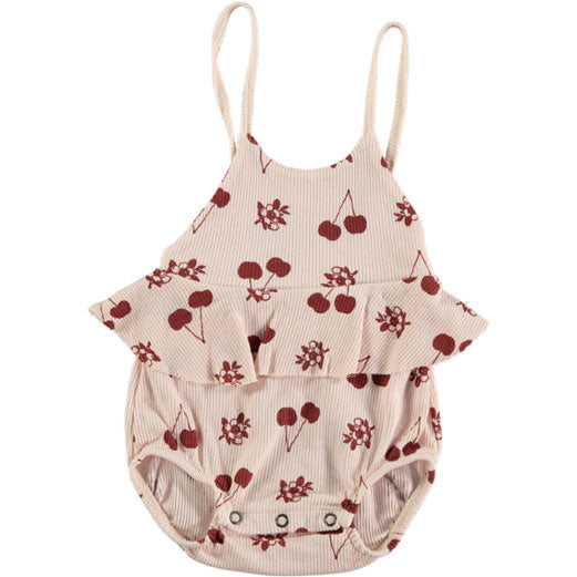 Picnik rompers Picnik White Cherry Romper