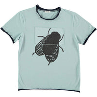 Picnik tees Picnik Aqua Fly Trimmed Roy Tee