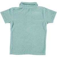 Picnik tees Picnik Aqua Stripe Martin Polo