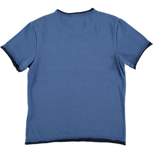 Picnik tees Picnik Blue Balloon Trimmed Roy Tee