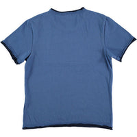 Picnik tees Picnik Blue Balloon Trimmed Roy Tee