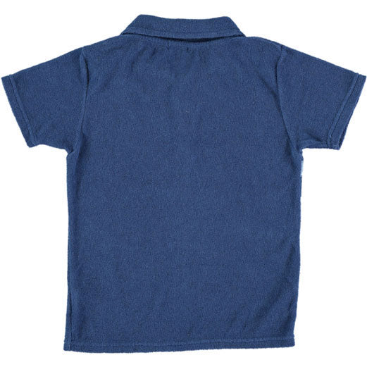 Picnik tees Picnik Blue Stripe Martin Polo