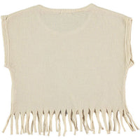 Picnik tees Picnik Cream Fly Adah Fringe Tank