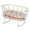 Maileg Cradle W. Sleeping Bag, MY - Rose