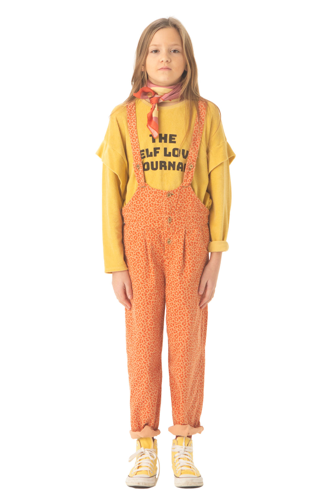 Piupiuchick Pastel Yellow Self Love Long Sleeve Tee