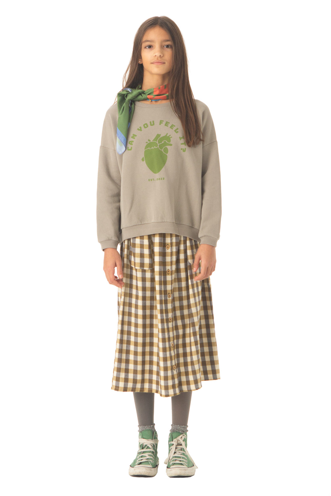 Piupiuchick Grey Can You Feel It Sweatshirt