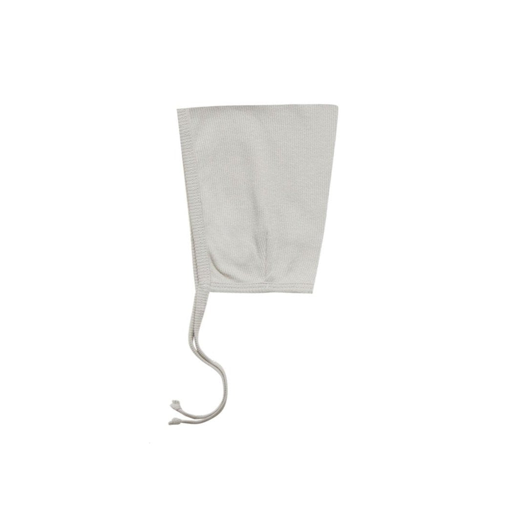 Quincy Mae Ash Organic Ribbed Pixie Bonnet