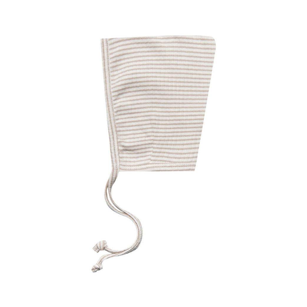 Quincy Mae Fog Stripe Pixie Bonnet