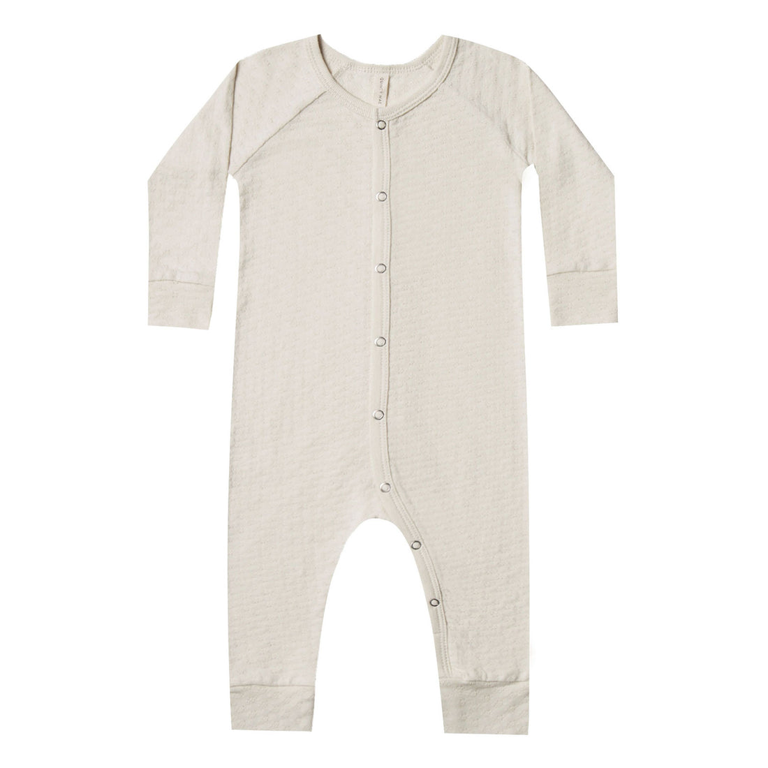Quincy Mae Pointelle Long John - Pebble